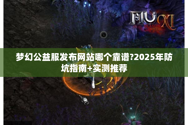 梦幻公益服发布网站哪个靠谱?2025年防坑指南+实测推荐