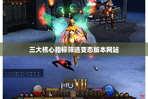 三大核心指标筛选变态版本网站