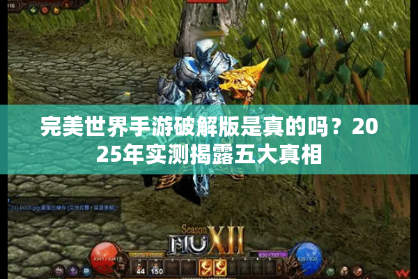 完美世界手游破解版是真的吗?2025年实测揭露五大真相 完美世界手游破解版是真的吗?2025年实测揭露五大真相