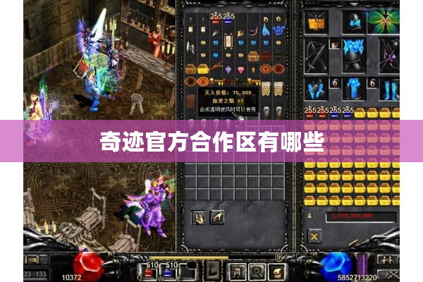 奇迹官方合作区有哪些