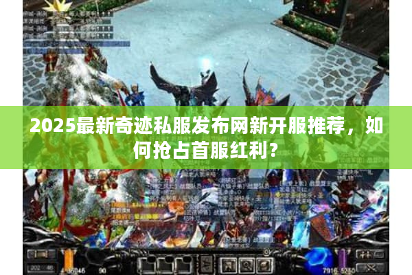 2025最新奇迹私服发布网新开服推荐，如何抢占首服红利？