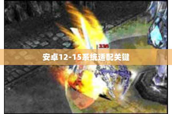 安卓12-15系统适配关键 安卓12-15系统适配关键
