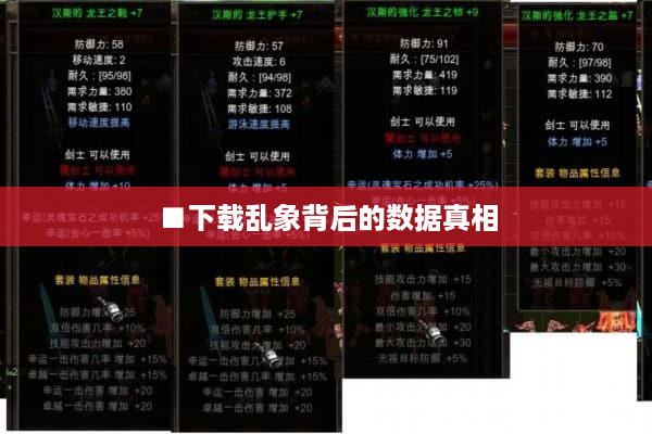 ■下载乱象背后的数据真相