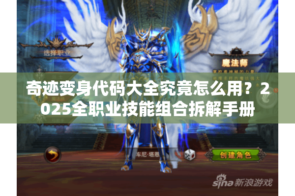 奇迹变身代码大全究竟怎么用？2025全职业技能组合拆解手册