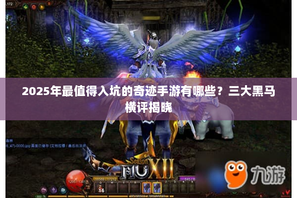 2025年最值得入坑的奇迹手游有哪些?三大黑马横评揭晓 2025年最值得入坑的奇迹手游有哪些?三大黑马横评揭晓