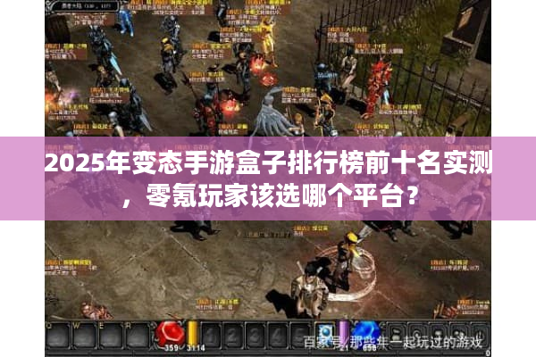 2025年变态手游盒子排行榜前十名实测，零氪玩家该选哪个平台？