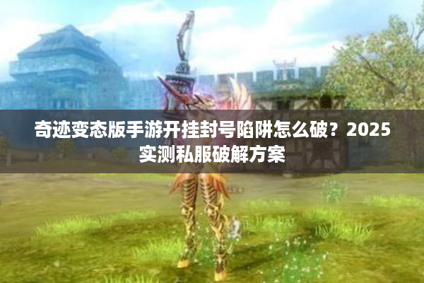奇迹变态版手游开挂封号陷阱怎么破？2025实测私服破解方案