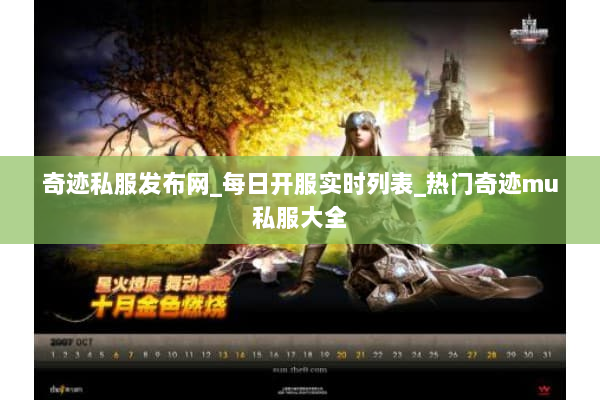 奇迹私服发布网_每日开服实时列表_热门奇迹mu私服大全