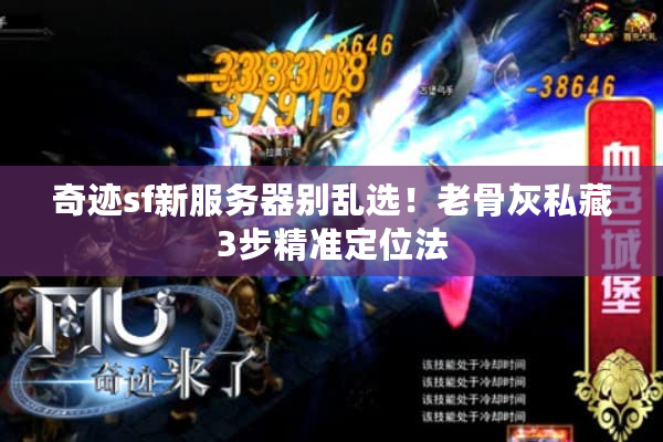 奇迹sf新服务器别乱选！老骨灰私藏3步精准定位法