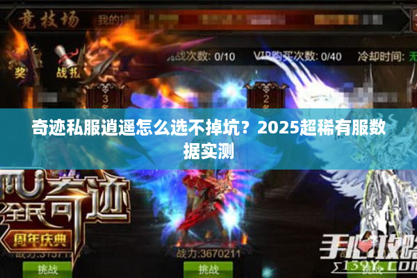 奇迹私服逍遥怎么选不掉坑？2025超稀有服数据实测