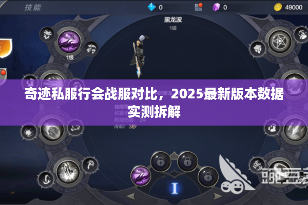 奇迹私服行会战服对比，2025最新版本数据实测拆解