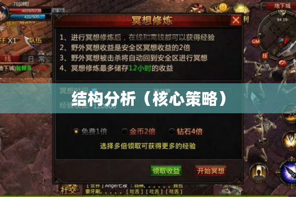 结构分析（核心策略）