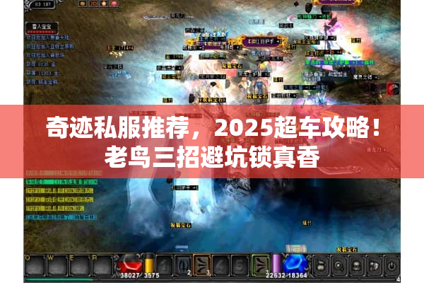 奇迹私服推荐，2025超车攻略！老鸟三招避坑锁真香