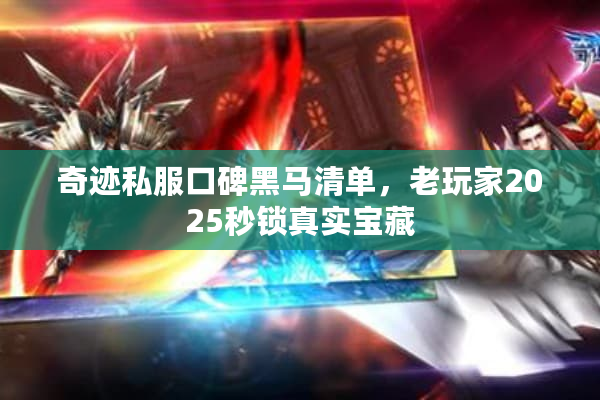 奇迹私服口碑黑马清单，老玩家2025秒锁真实宝藏