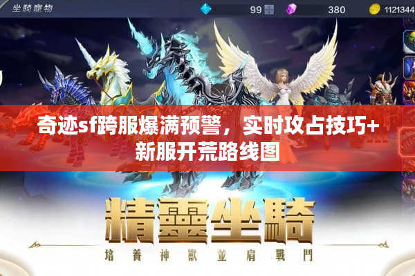 奇迹sf跨服爆满预警，实时攻占技巧+新服开荒路线图