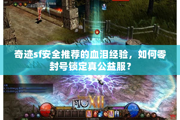 奇迹sf安全推荐的血泪经验,如何零封号锁定真公益服? 奇迹sf安全推荐的血泪经验,如何零封号锁定真公益服?