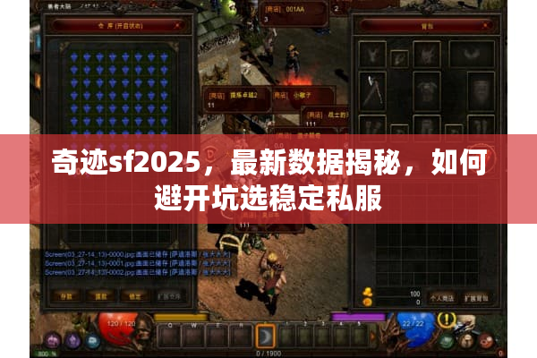 奇迹sf2025，最新数据揭秘，如何避开坑选稳定私服