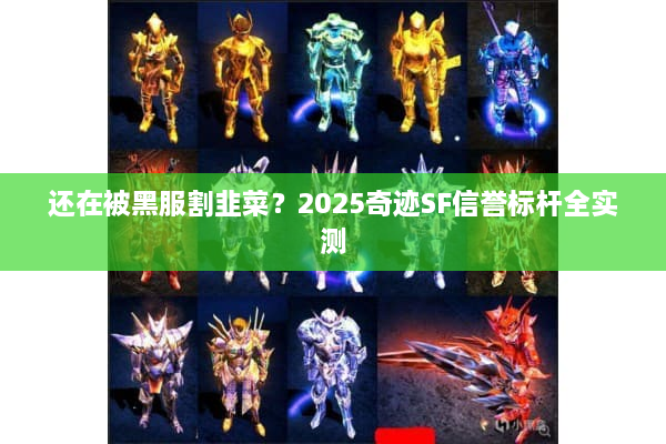 还在被黑服割韭菜？2025奇迹SF信誉标杆全实测