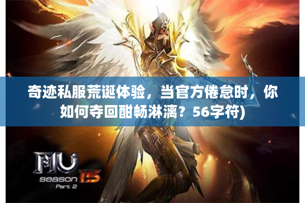 奇迹私服荒诞体验，当官方倦怠时，你如何夺回酣畅淋漓？56字符)