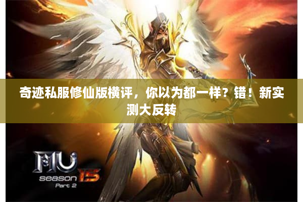 奇迹私服修仙版横评,你以为都一样?错!新实测大反转 奇迹私服修仙版横评,你以为都一样?错!新实测大反转
