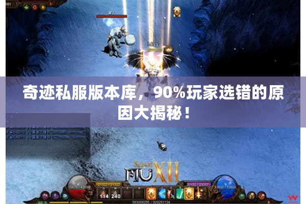 奇迹私服版本库，90%玩家选错的原因大揭秘！