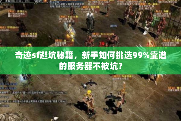 奇迹sf避坑秘籍,新手如何挑选99%靠谱的服务器不被坑? 奇迹sf避坑秘籍,新手如何挑选99%靠谱的服务器不被坑?