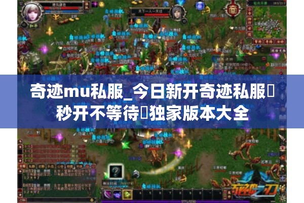 奇迹mu私服_今日新开奇迹私服▷秒开不等待◁独家版本大全