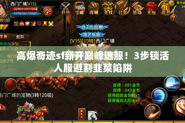 高爆奇迹sf新开巅峰选服！3步锁活人服避割韭菜陷阱