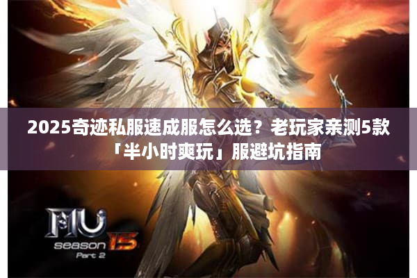 2025奇迹私服速成服怎么选?老玩家亲测5款「半小时爽玩」服避坑指南 2025奇迹私服速成服怎么选?老玩家亲测5款「半小时爽玩」服避坑指南
